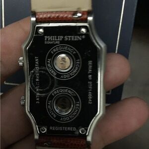 Philip Stein Signature Watch with Black Dial